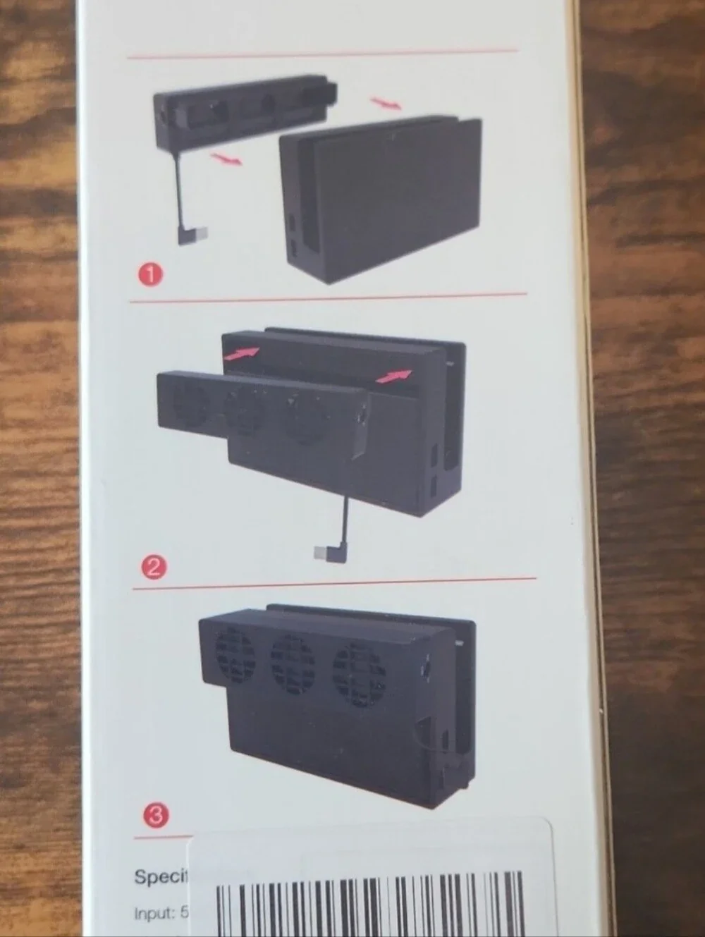 Cooling Fan for Nintendo Switch